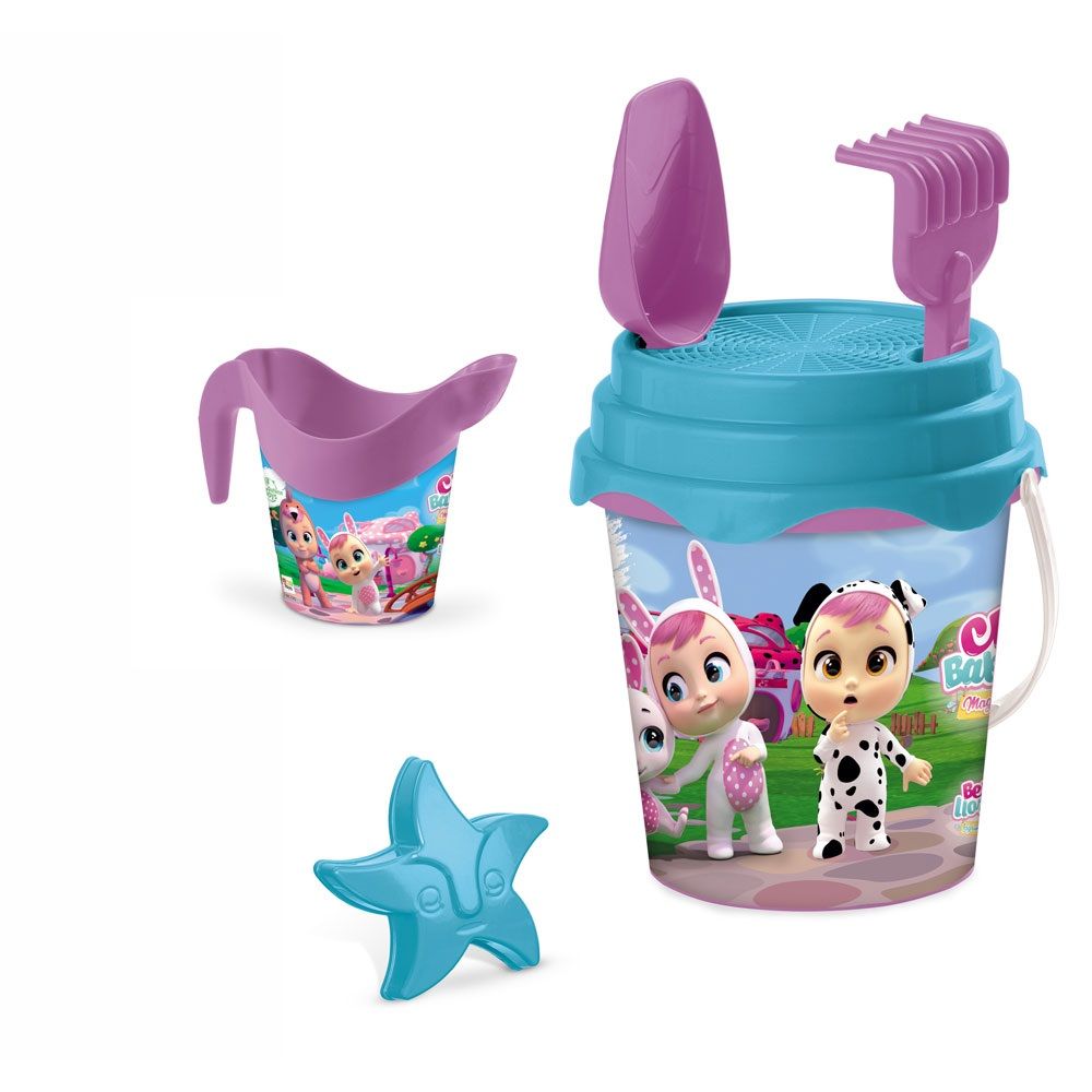Galetusa de nisip cu accesorii Mondo Cry Babies - poza 1