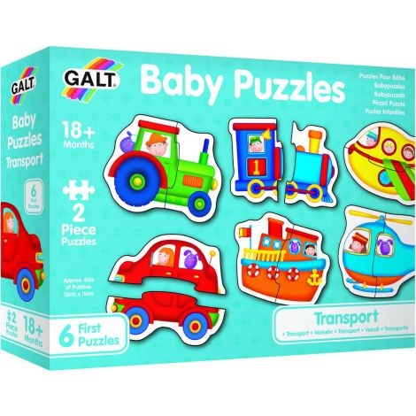 Galt baby puzzle - Mijloace de transport - poza 1