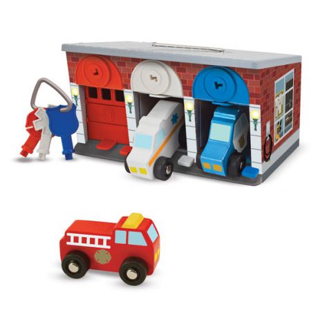 Garaj cu incuietori Echipa de interventie - Melissa and Doug - poza 1