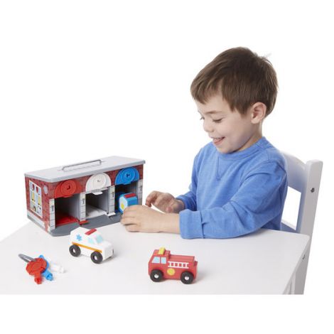 Garaj cu incuietori Echipa de interventie - Melissa and Doug - poza 2