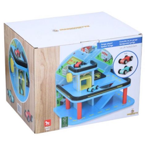 Garaj din lemn Marionette 3 piese - poza 4