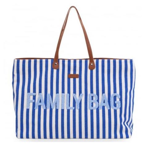 Geanta Childhome Family Bag Albastru Alb - poza 1