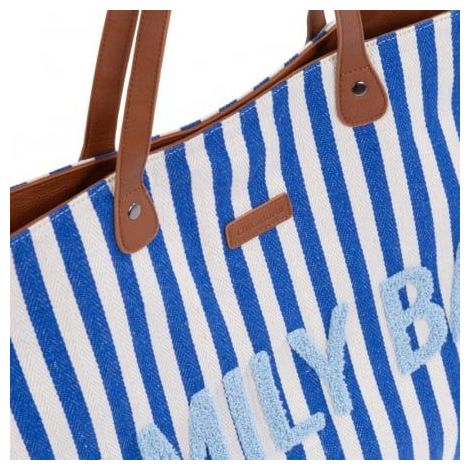 Geanta Childhome Family Bag Albastru Alb - poza 3