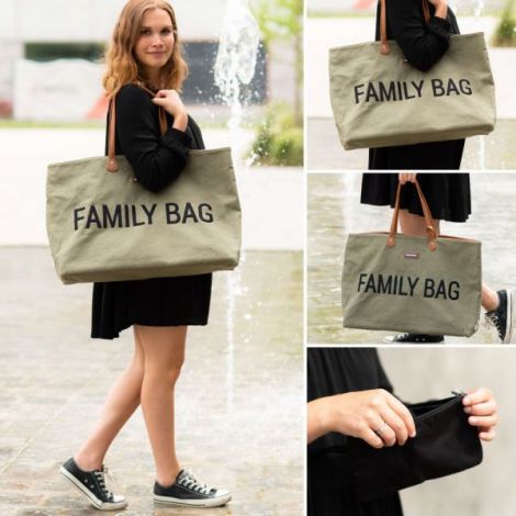 Geanta Childhome Family Bag Kaki - poza 4