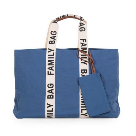 Geanta Childhome Family Bag Signature Indigo - poza 1