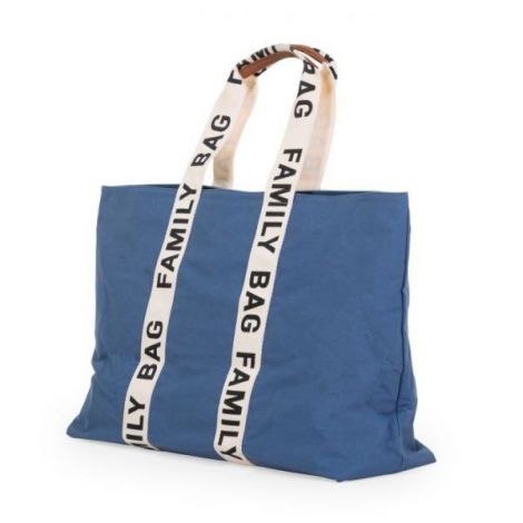 Geanta Childhome Family Bag Signature Indigo - poza 2