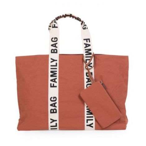 Geanta Childhome Family Bag Signature Ruginiu - poza 1