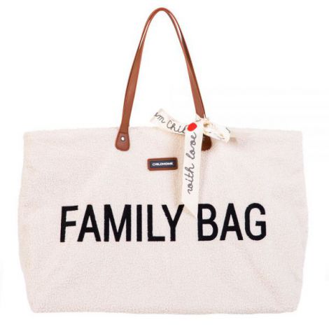 Geanta Childhome Family Bag Teddy Alb - poza 1
