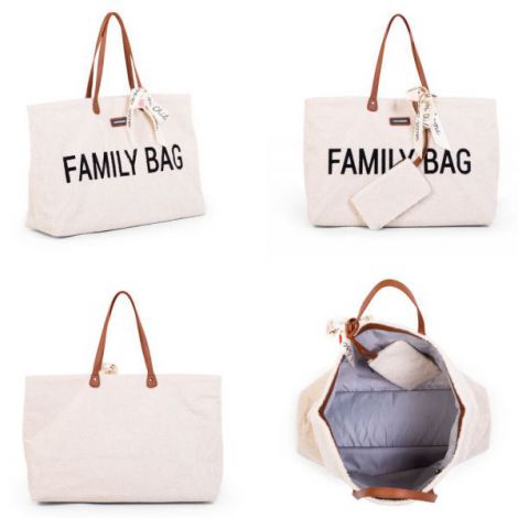 Geanta Childhome Family Bag Teddy Alb - poza 2
