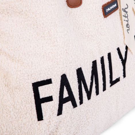 Geanta Childhome Family Bag Teddy Alb - poza 3
