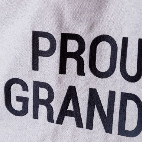 Geanta Childhome Proud Grandma Alb - poza 4