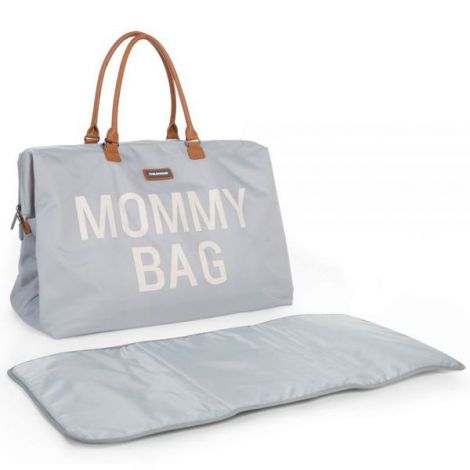 Geanta de infasat Childhome Mommy Bag Gri - poza 5