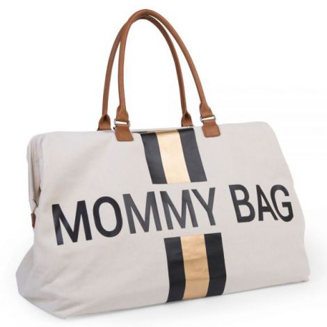 Geanta de infasat Childhome Mommy Bag Ivoire - poza 2