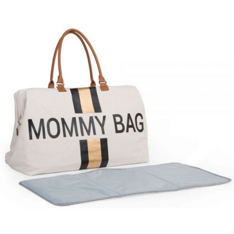 Geanta de infasat Childhome Mommy Bag Ivoire - poza 4