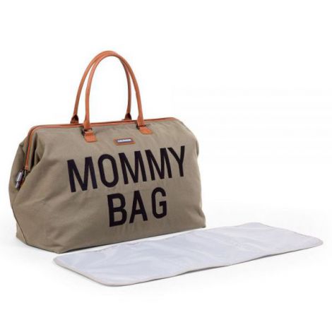 Geanta de infasat Childhome Mommy Bag Kaki - poza 3