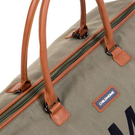 Geanta de infasat Childhome Mommy Bag Kaki - poza 4