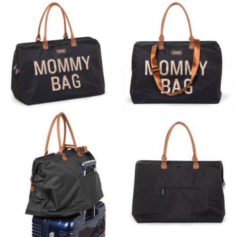 Geanta de infasat Childhome Mommy Bag Negru - poza 2