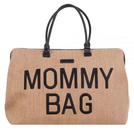 Geanta de infasat Childhome Mommy Bag Raffia - poza 1