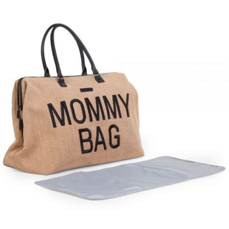 Geanta de infasat Childhome Mommy Bag Raffia - poza 2