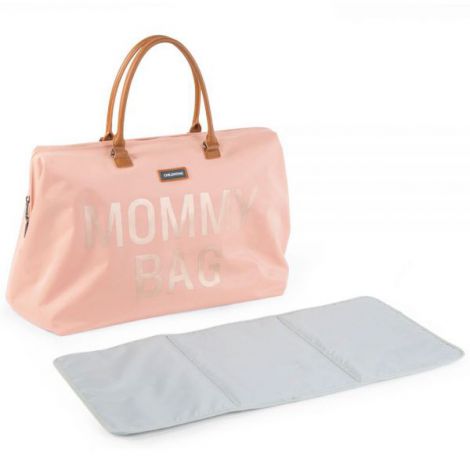 Geanta de infasat Childhome Mommy Bag Roz - poza 3