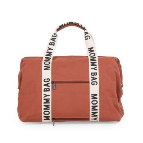 Geanta de infasat Childhome Mommy Bag Signature Ruginiu - poza 2