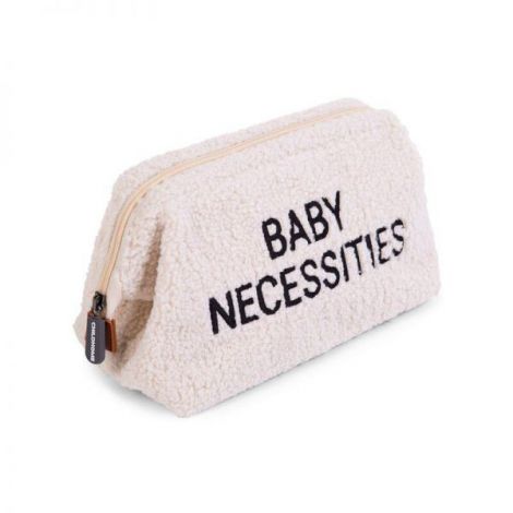 Geanta de toaleta Childhome Baby Necessities Teddy Alb - poza 4