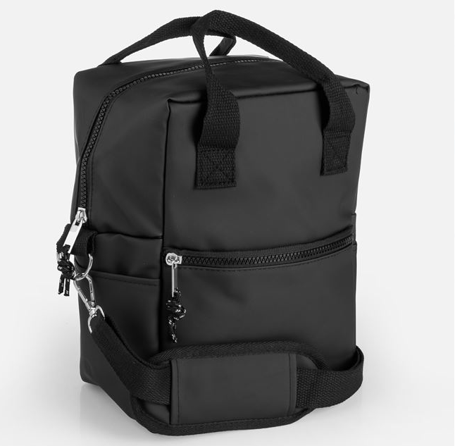 Geanta Izoterma pentru alimente si bauturi,negru,poliester, 6 litri,21x13x27 cm