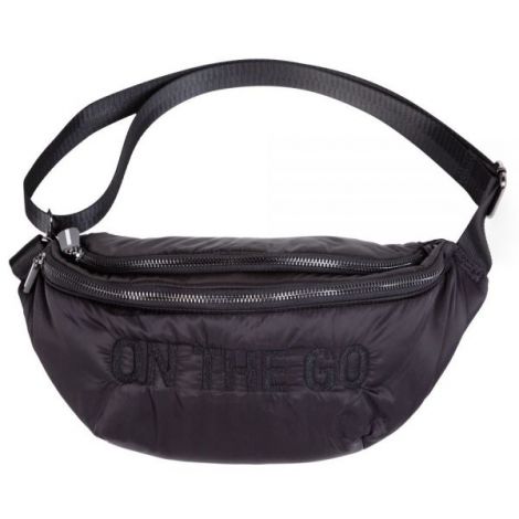 Geanta matlasata Childhome Banana On The Go Negru - poza 1