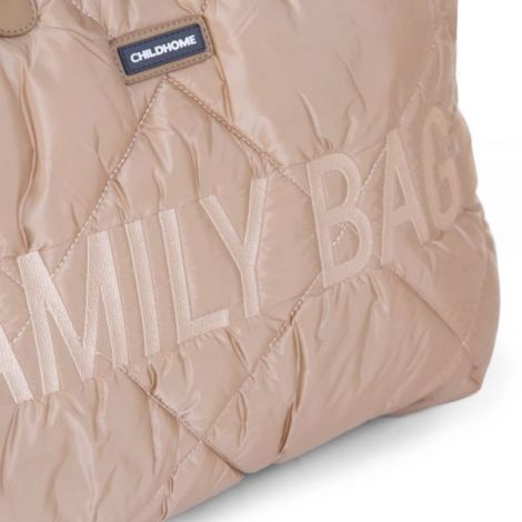 Geanta matlasata Childhome Family Bag Bej - poza 3