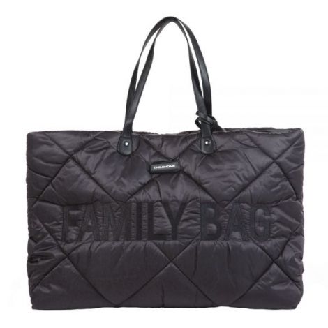 Geanta matlasata Childhome Family Bag Negru - poza 1