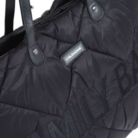 Geanta matlasata Childhome Family Bag Negru - poza 3