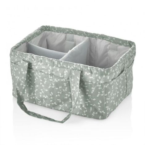 Geanta organizator pentru scutece si accesorii copii sau bebelusi, BabyJem, 25x35 cm (Culoare: Verde) - poza 1