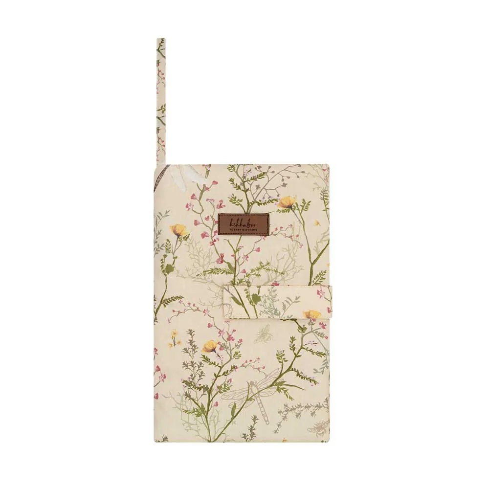 Geanta pentru scutece Kikka Boo Secret Garden Bej 18x25x2 cm - poza 1
