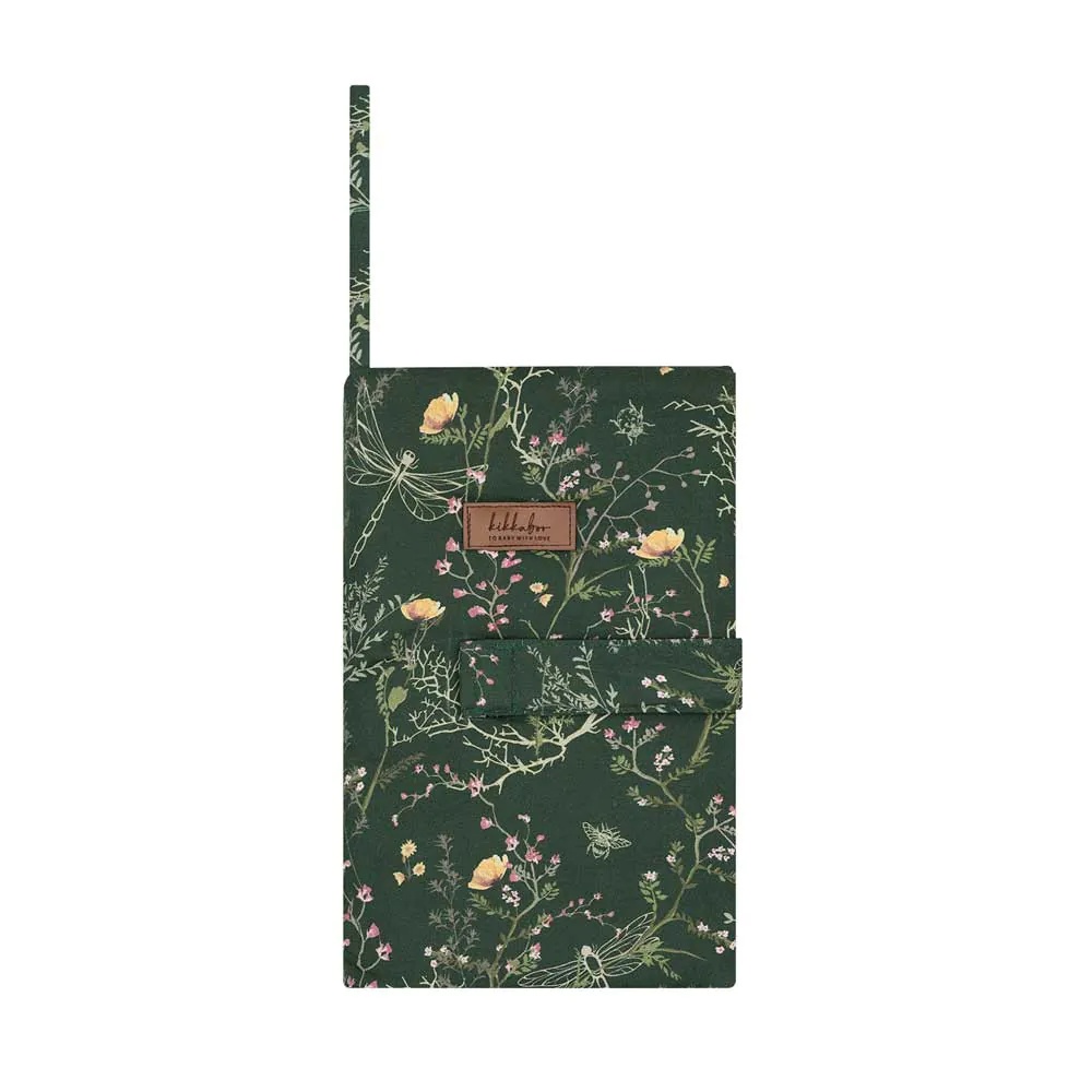 Geanta pentru scutece Kikka Boo Secret Graden verde 18x25x2 cm - poza 1