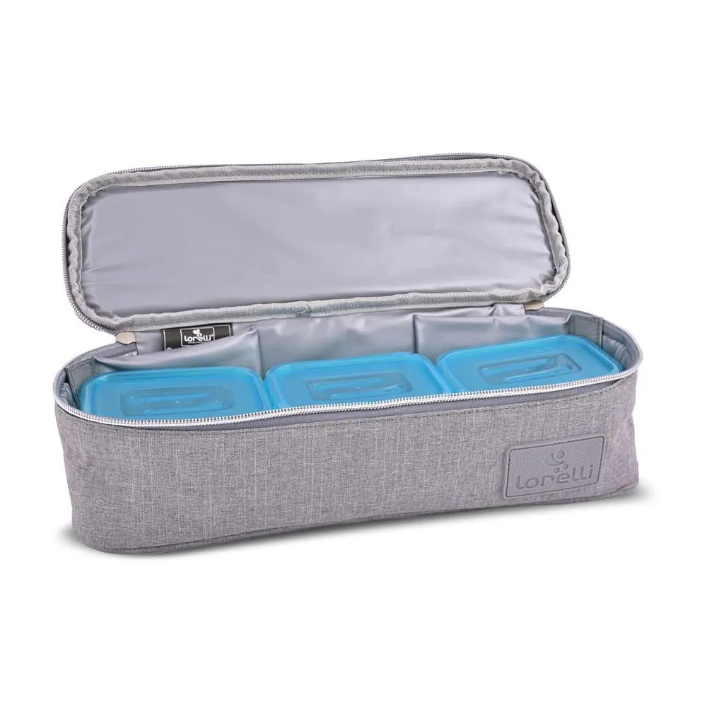 Geanta termica pentru alimente Lorelli AVY 33 x 11 x 10 cm Gri - poza 3