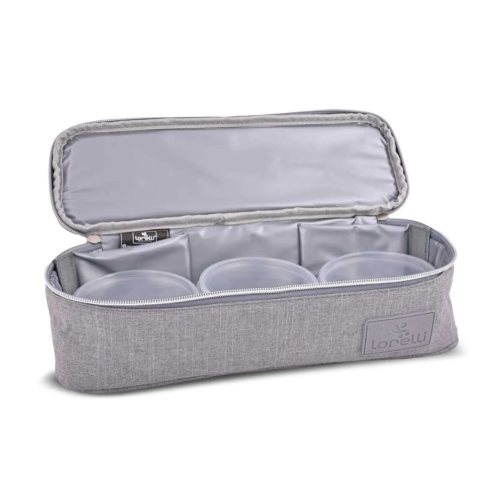 Geanta termica pentru alimente Lorelli AVY 33 x 11 x 10 cm Gri - poza 4
