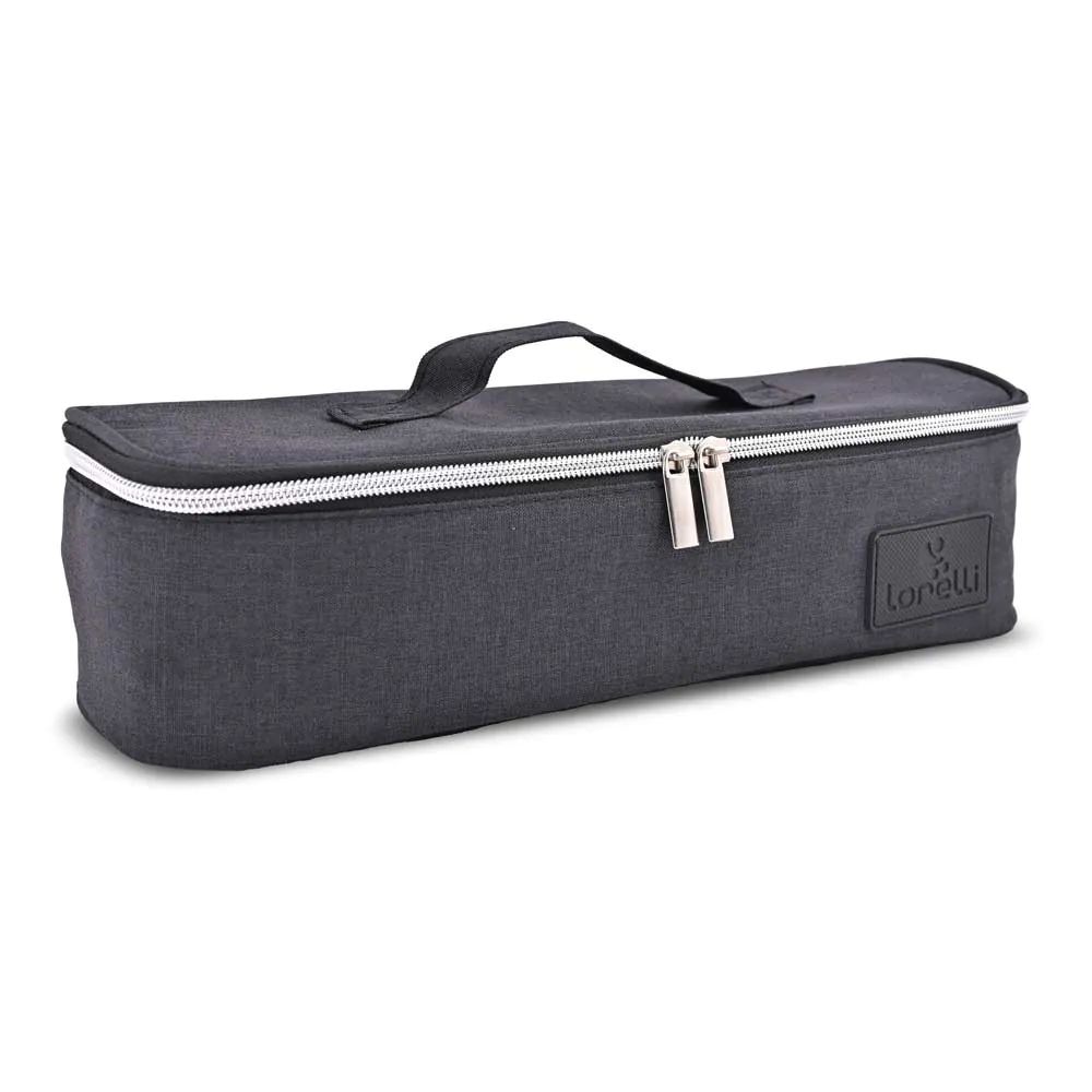 Geanta termica pentru alimente Lorelli AVY 33 x 11 x 10 cm Neagra - poza 1