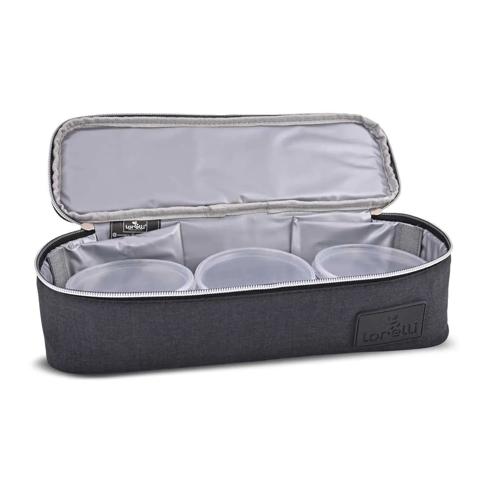 Geanta termica pentru alimente Lorelli AVY 33 x 11 x 10 cm Neagra - poza 3