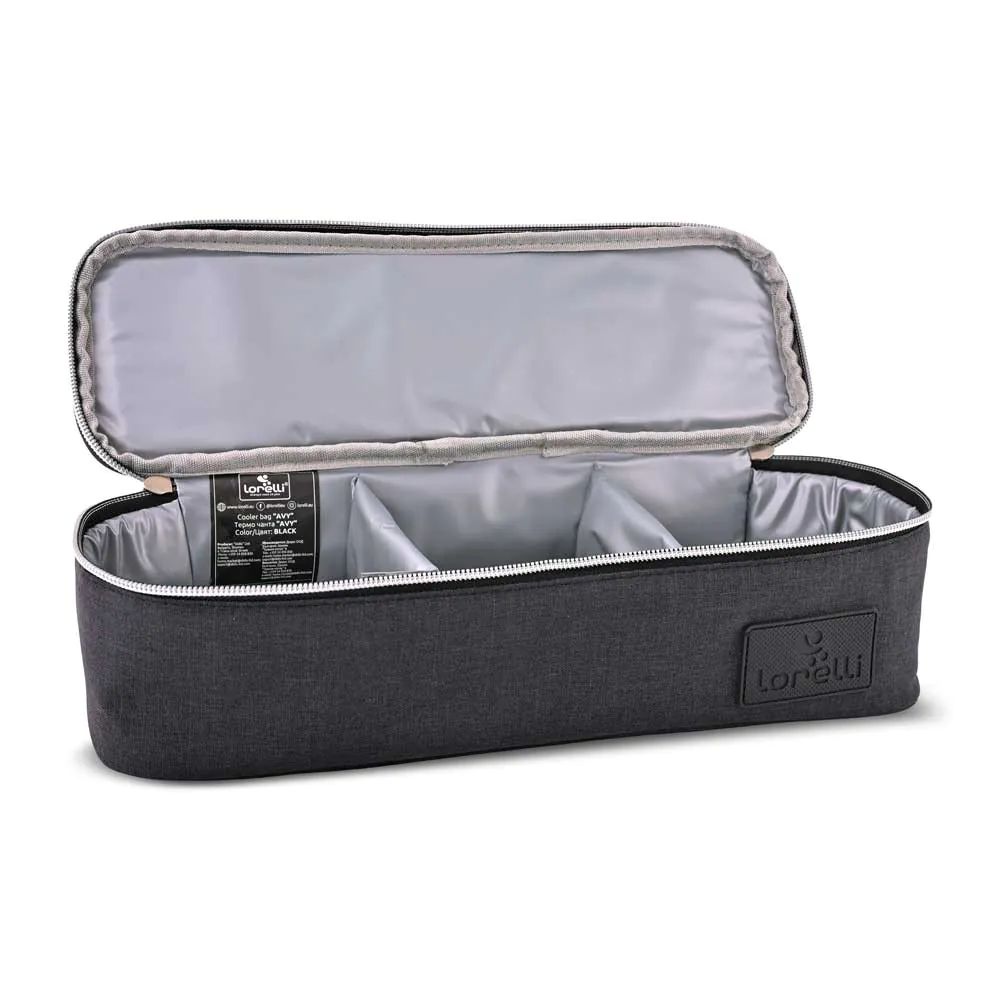 Geanta termica pentru alimente Lorelli AVY 33 x 11 x 10 cm Neagra - poza 4
