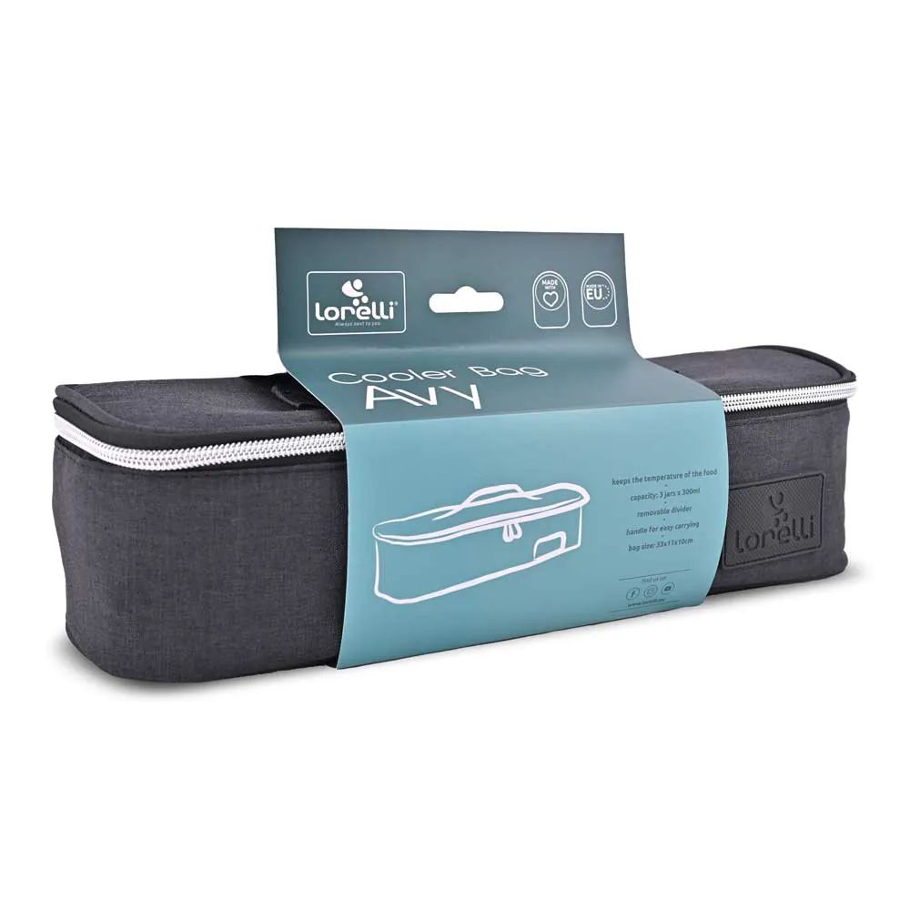 Geanta termica pentru alimente Lorelli AVY 33 x 11 x 10 cm Neagra - poza 5