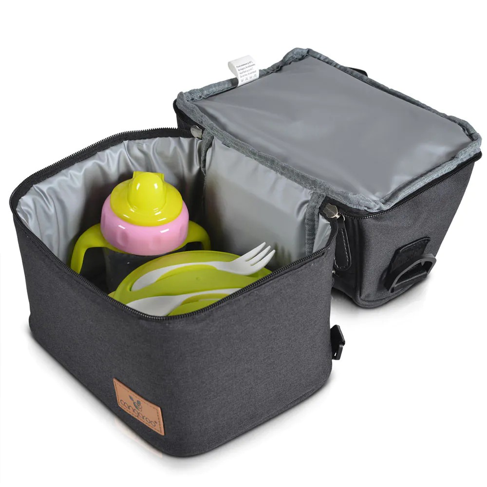 Geanta termica tip rucsac pentru carucior Cangaroo Aurora Negru - poza 3