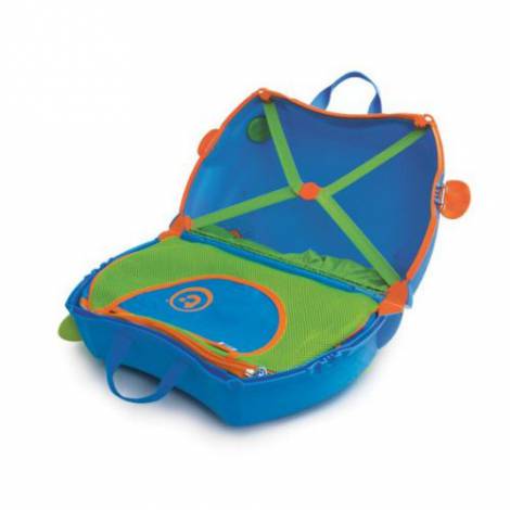 Geanta TRUNKI Tote Blue - poza 2