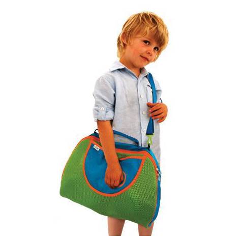 Geanta TRUNKI Tote Blue - poza 4