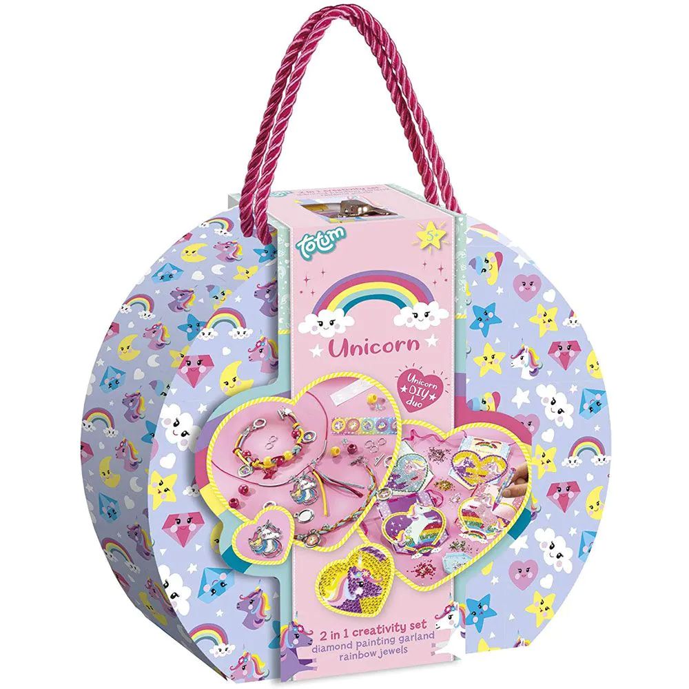 Gentuta creativa Totum 2 in 1 cu unicorn - poza 1