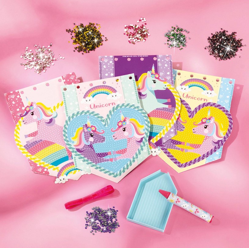 Gentuta creativa Totum 2 in 1 cu unicorn - poza 3