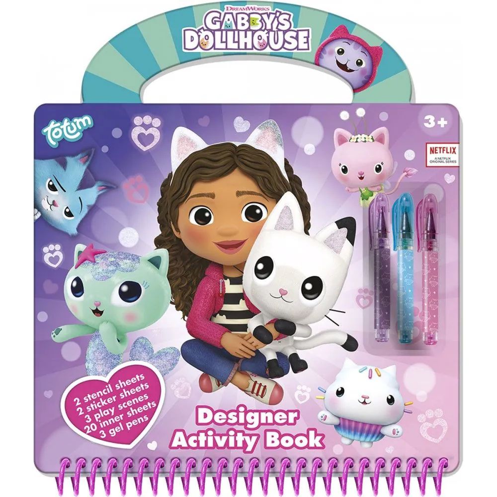 Gentuta cu activitati creative Totum Gaby's Dollhouse T42035 - poza 1