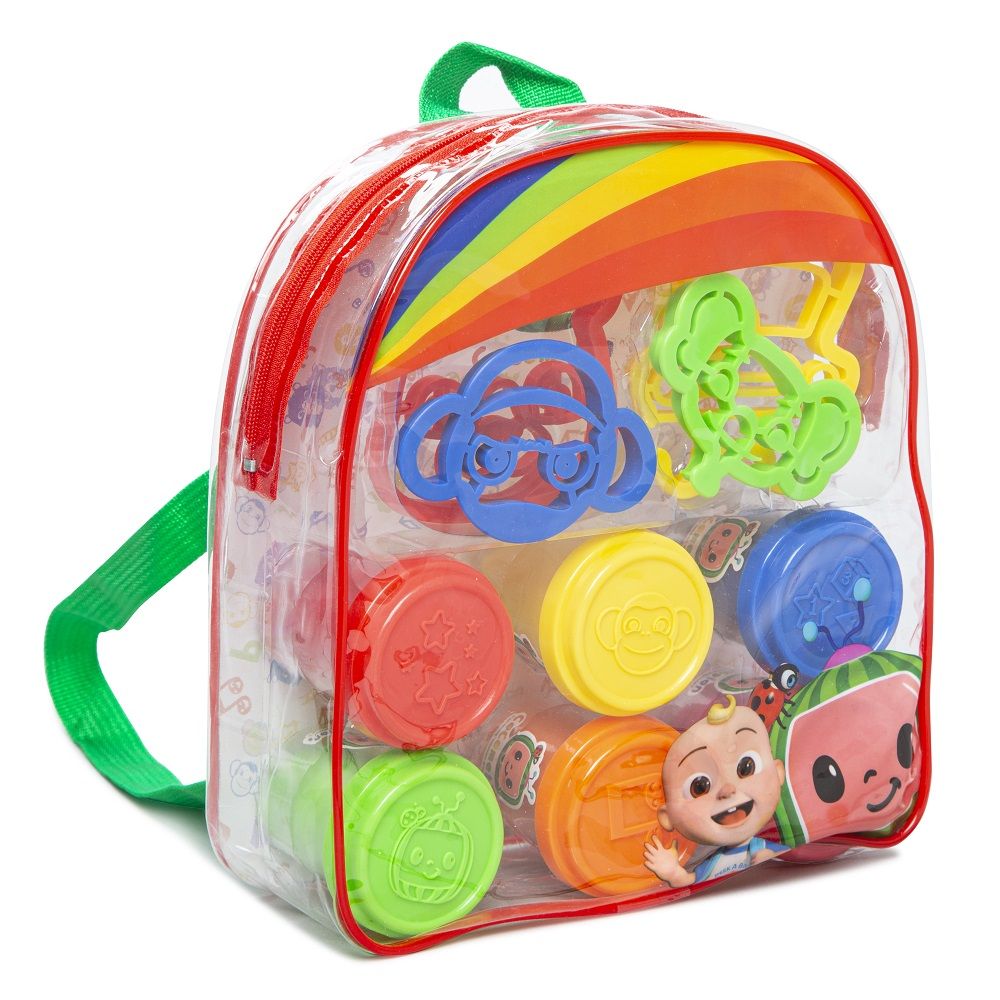 Gentuta cu forme si 6 recipiente plastilina Cocomelon - poza 1