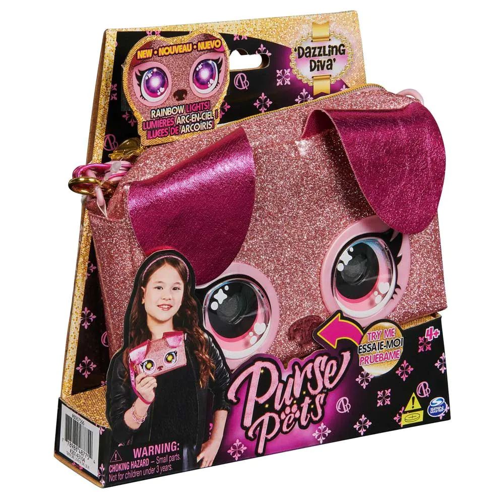 Gentuta interactiva Purse Petz Catelus Dazzling Diva - poza 3