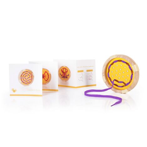 Geo Shape, set de insiretat cu ghiduri, Guidecraft - poza 5