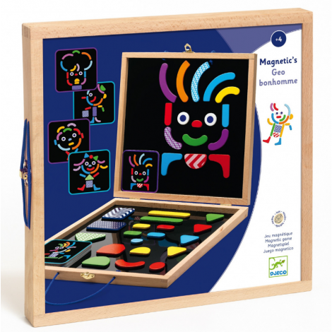 Geobonhomme joc cu magneţi Djeco 3136 - poza 2